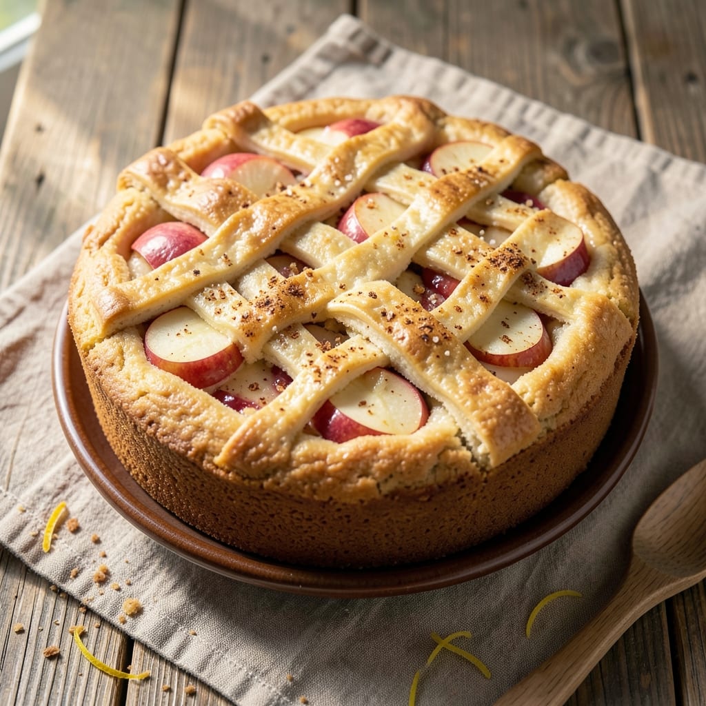 All-In-One Apple Cake Recipe: Spiced Fruit Layers and Buttery Crust Magic