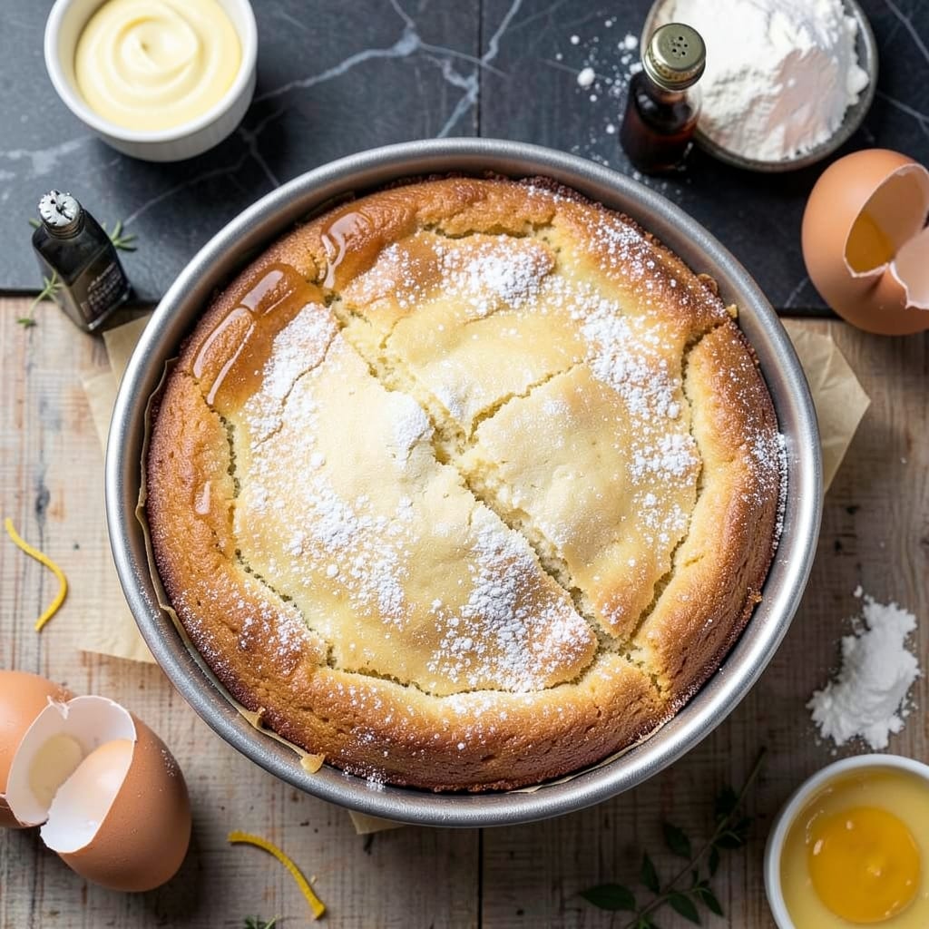 6-Inch Springform Pan Cake Recipe: Golden Crust and Silky Vanilla Core