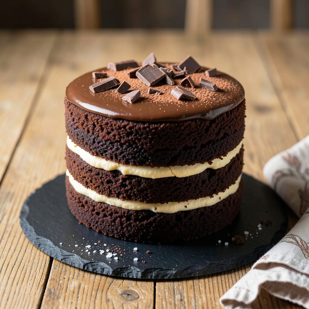 Aldi Triple Chocolate Crème Cake Recipe: Fudgy Layers and Vanilla Frosting Magic