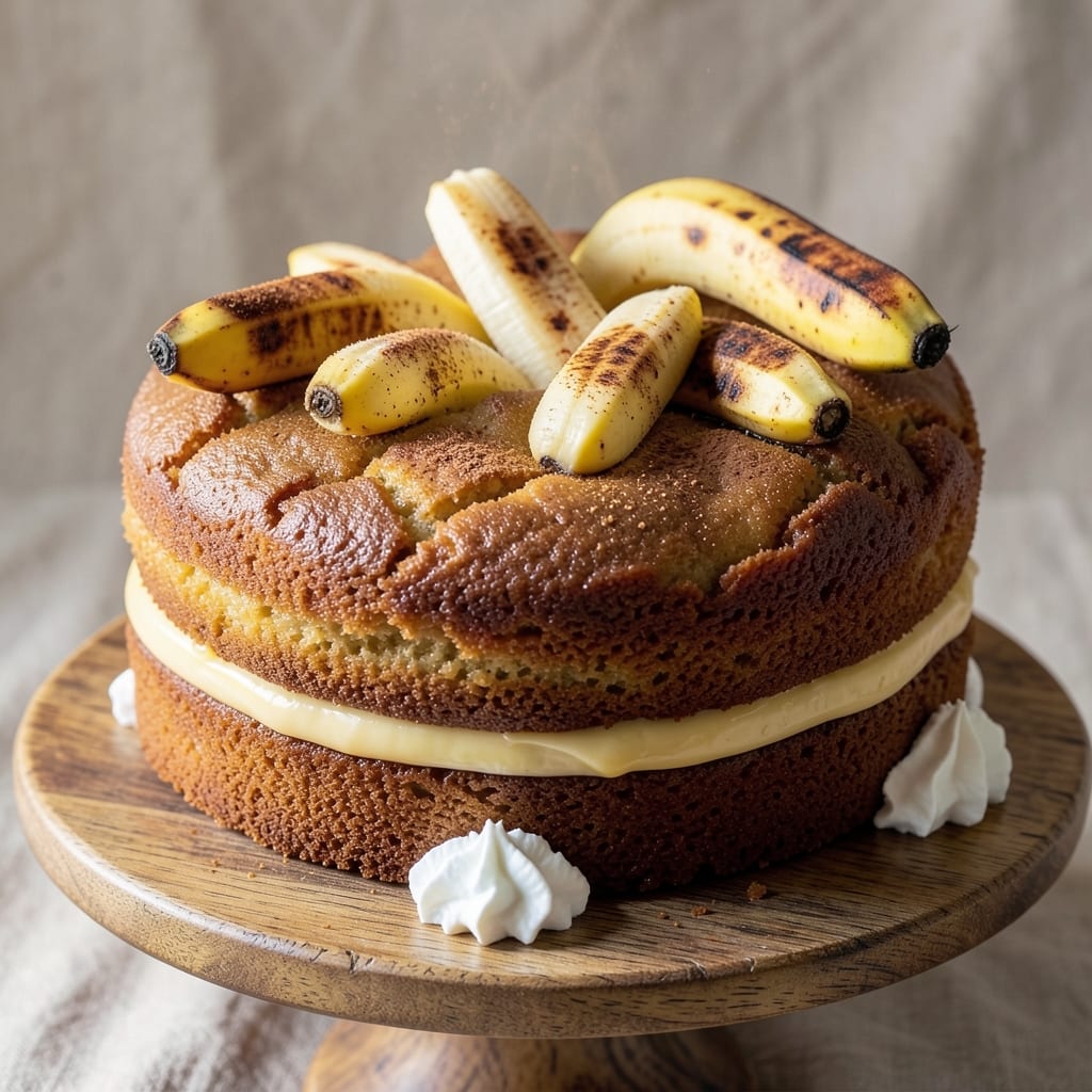 6-Inch Banana Cake Recipe: Single-Serve Indulgence in One Tin