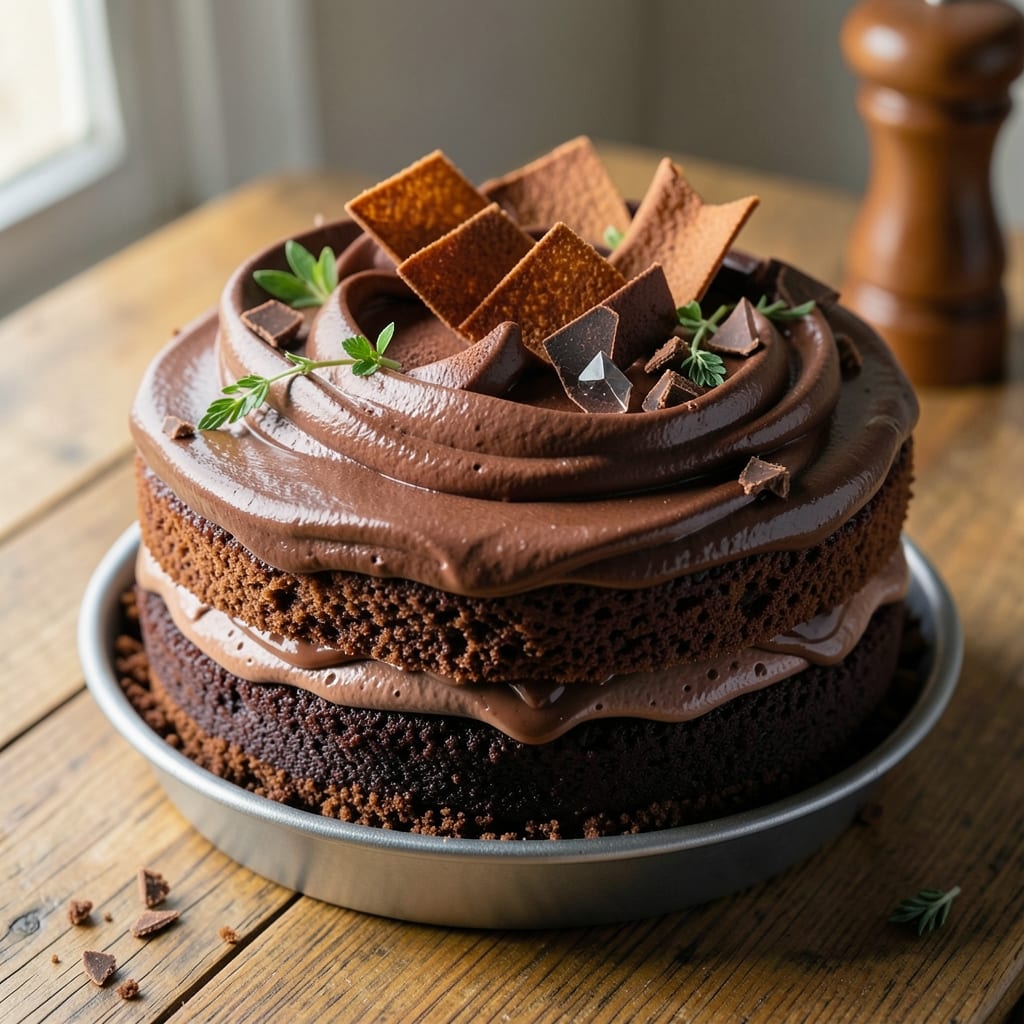 8 Texture Chocolate Cake Recipe: Fudgy, Crispy, Creamy, and More in One Bite