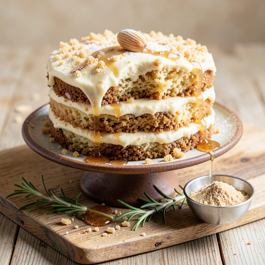 Natasha's Kitchen Almond Cake Recipe: Toasted Nut Crunch and Vanilla Swirl Bliss