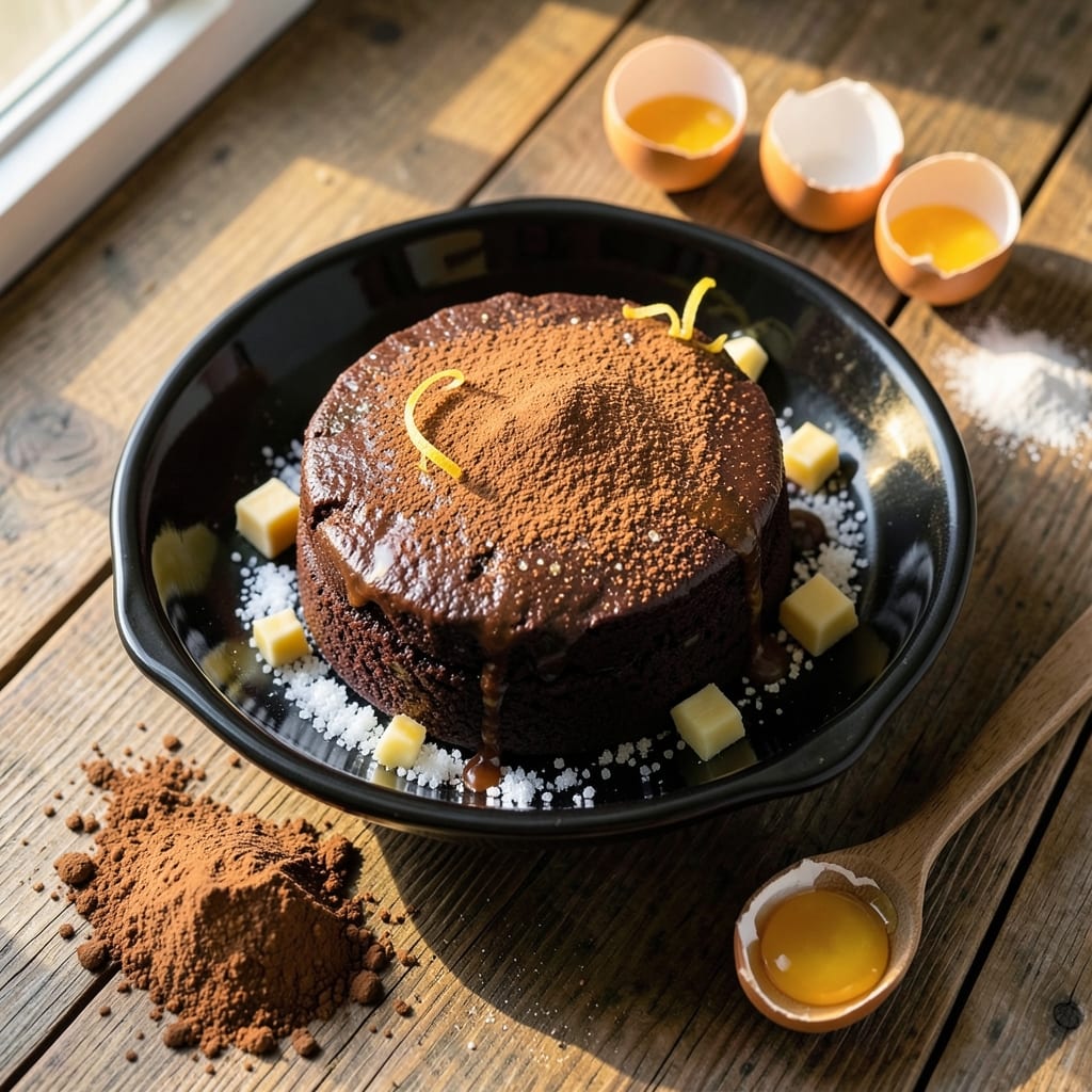 6-Inch Chocolate Fudge Cake Recipe: Ultra-Rich, Single-Serve Indulgence
