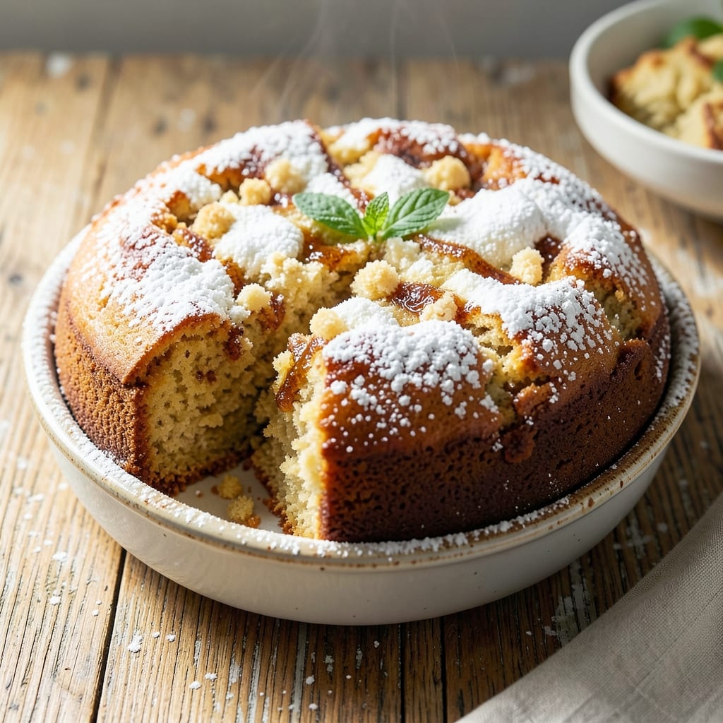 8-Inch Coffee Cake Recipe: Buttery Streusel Top That Cracks Perfectly