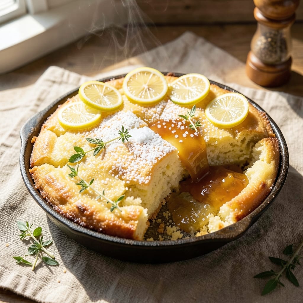 4 Ingredient Lemon Dump Cake Recipe: Zesty Brightness in One Bowl
