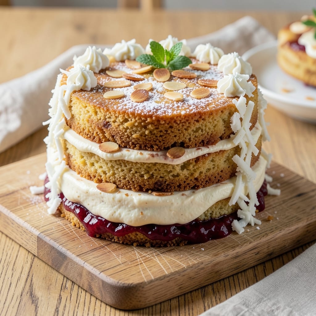 Betty Crocker's Ambrosia Cake Recipe: Vanilla-Almond Swirl Magic