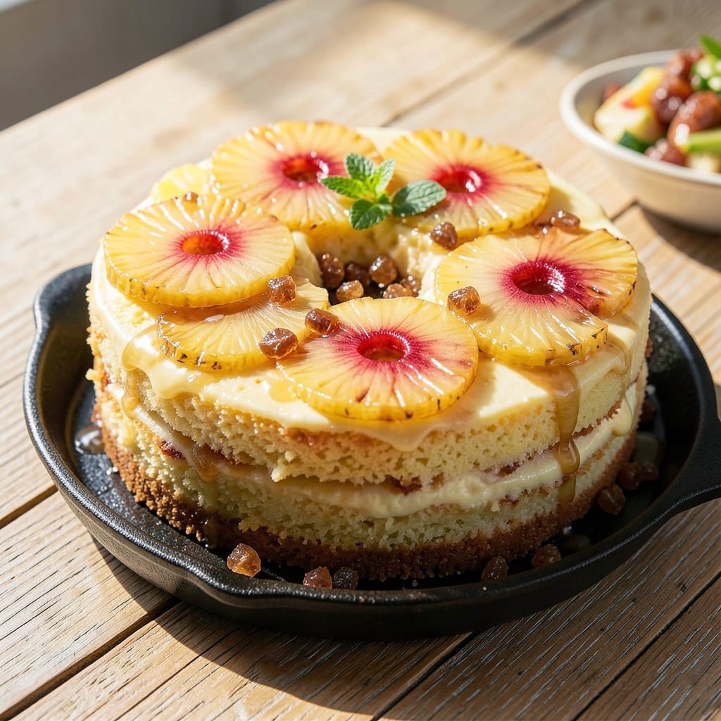 7 Up Pineapple Upside Down Cake Recipe: Caramelized Top and Tangy Fruit Burst