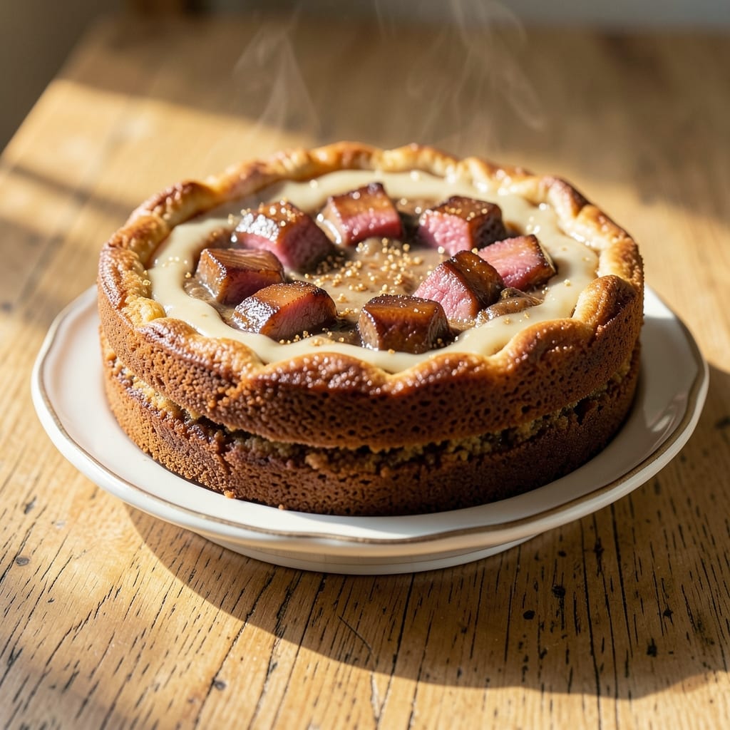 Alligator Coffee Cake Recipe: Moist Vanilla Swirls with Crunchy Top