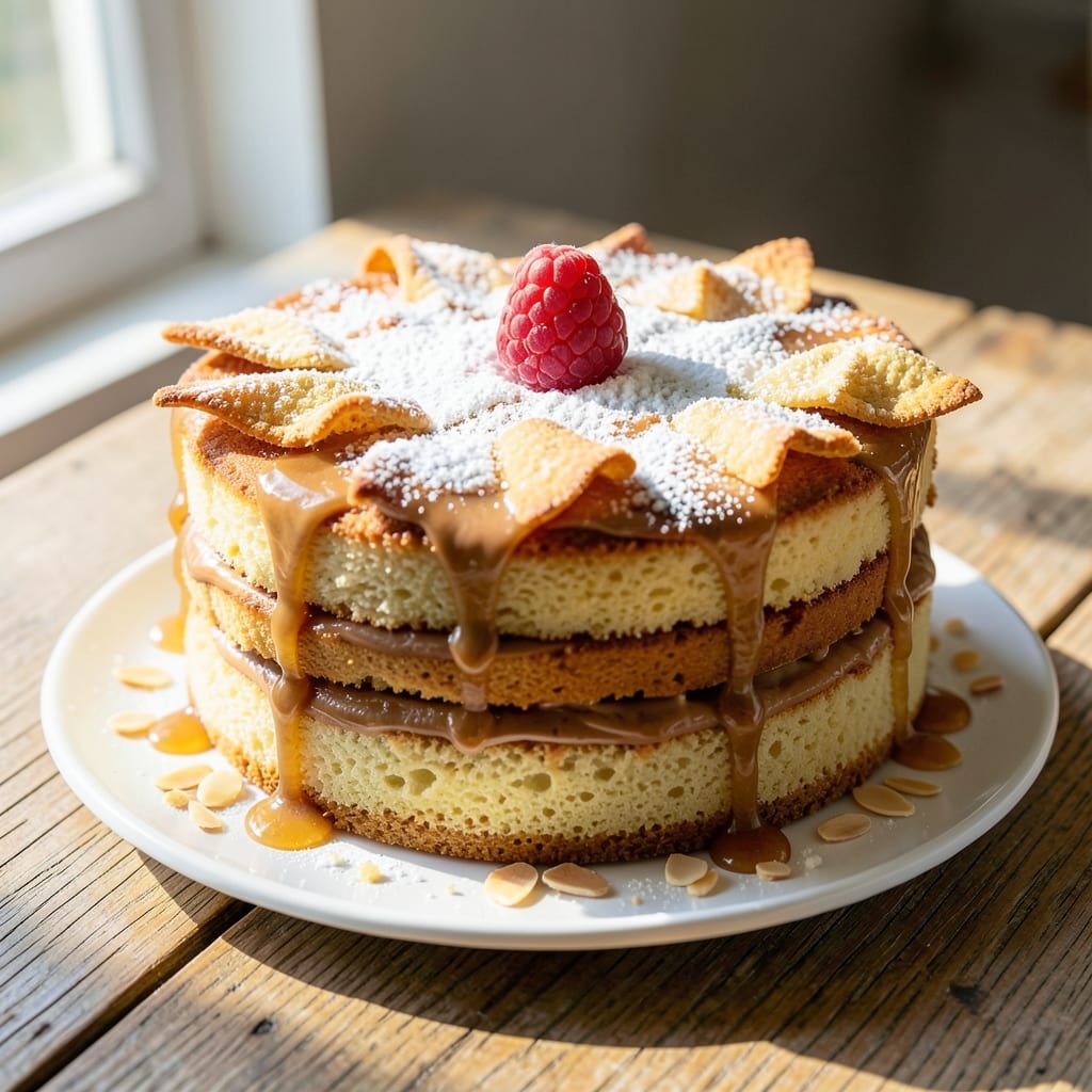 Amaretto Cake Recipe From Scratch: Nutty Liqueur Infusion With Crispy Top Layers