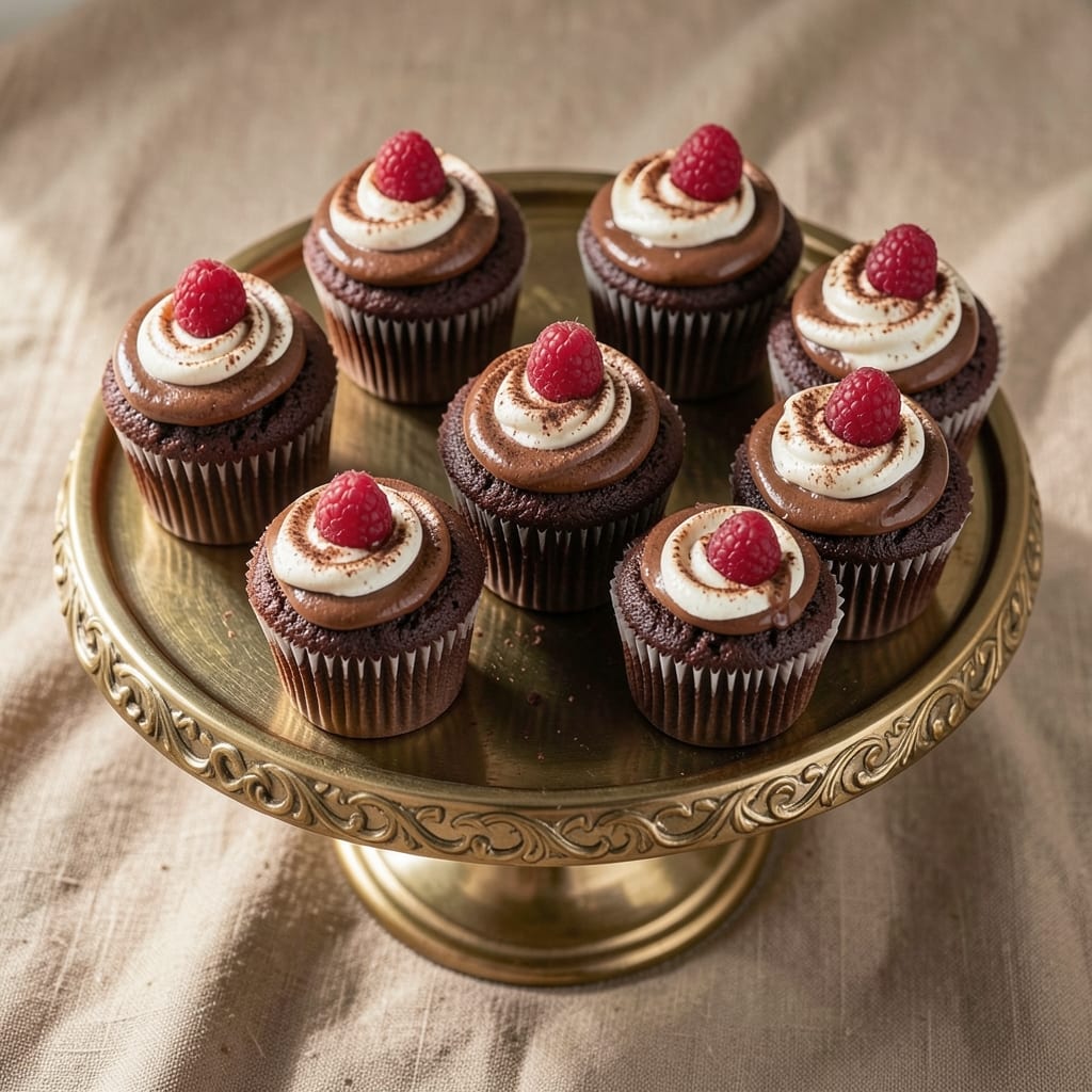 12 Chocolate Cupcakes Recipe Without Buttermilk: Moist Bites with Yolk-Infused Magic