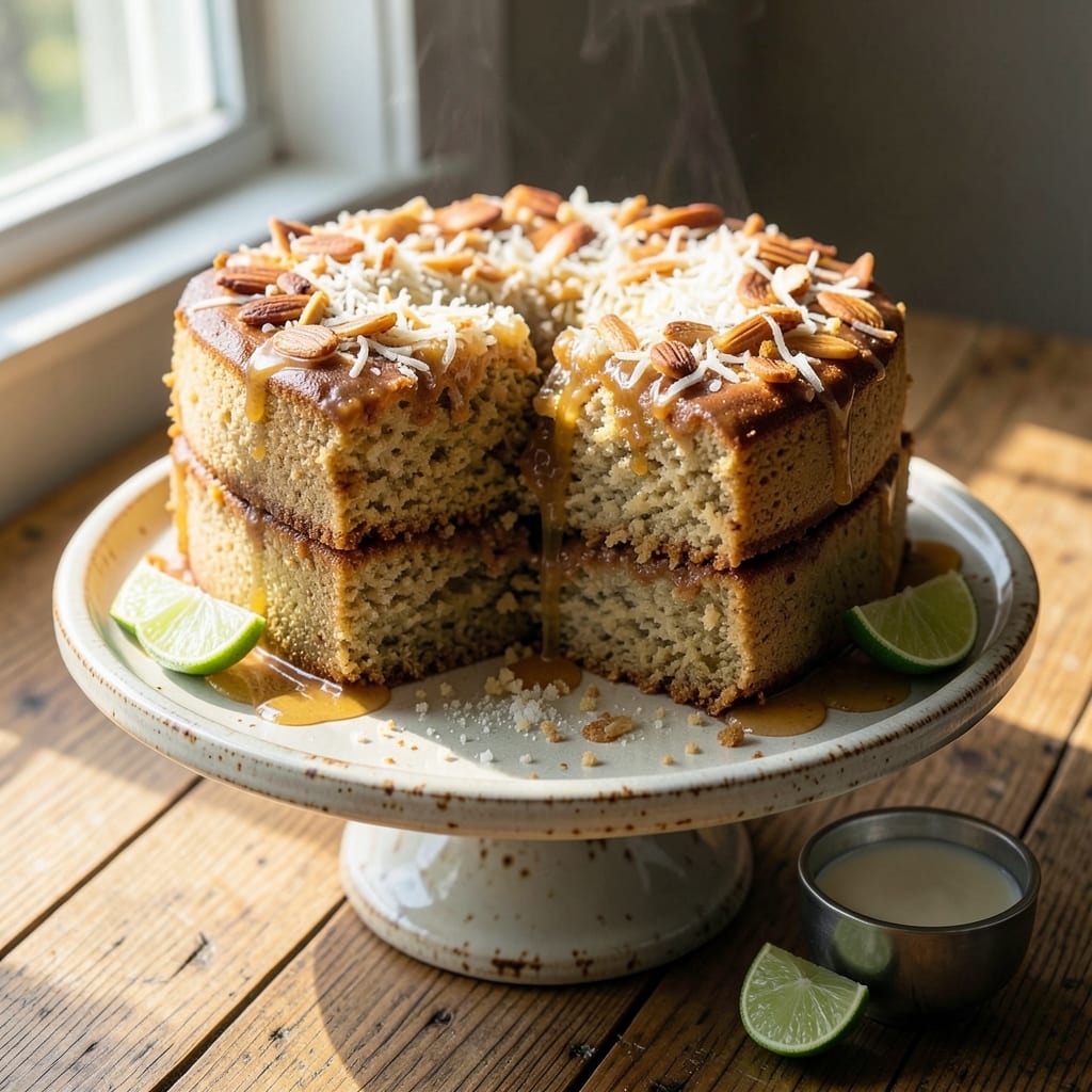 Almond Flour Coconut Cake Recipe: Gluten-Free Moisture with Toasted Nut Crunch