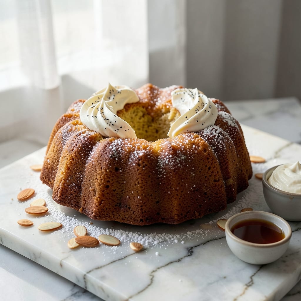 Almond Bundt Cake Recipe From Scratch: Fluffy Spice-Infused Rise With Almond Extract Depth