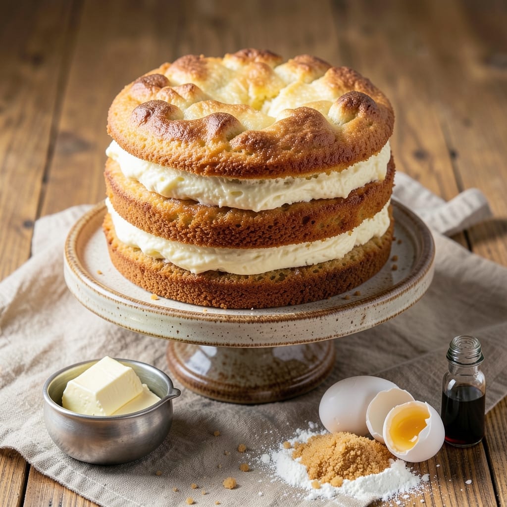 2 Egg Butter Cake Recipe: Ultra-Moist Crumb in One Tin