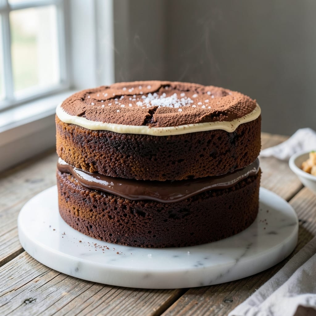 2-Layer 6-Inch Chocolate Cake Recipe: Decadent Height With Edible Bridges