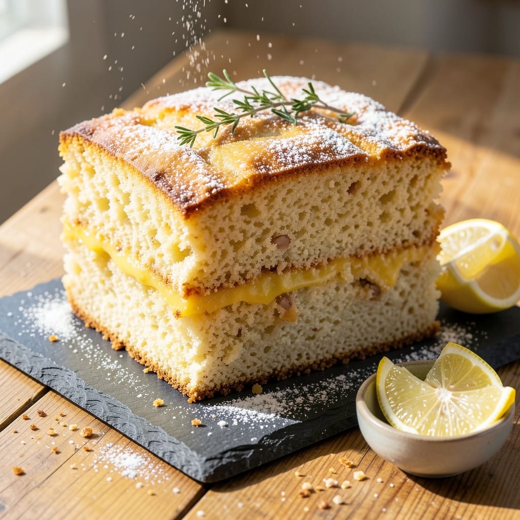 Almond Flour Lemon Pound Cake Recipe: Bright Citrus Layers with Almond Crisp Top