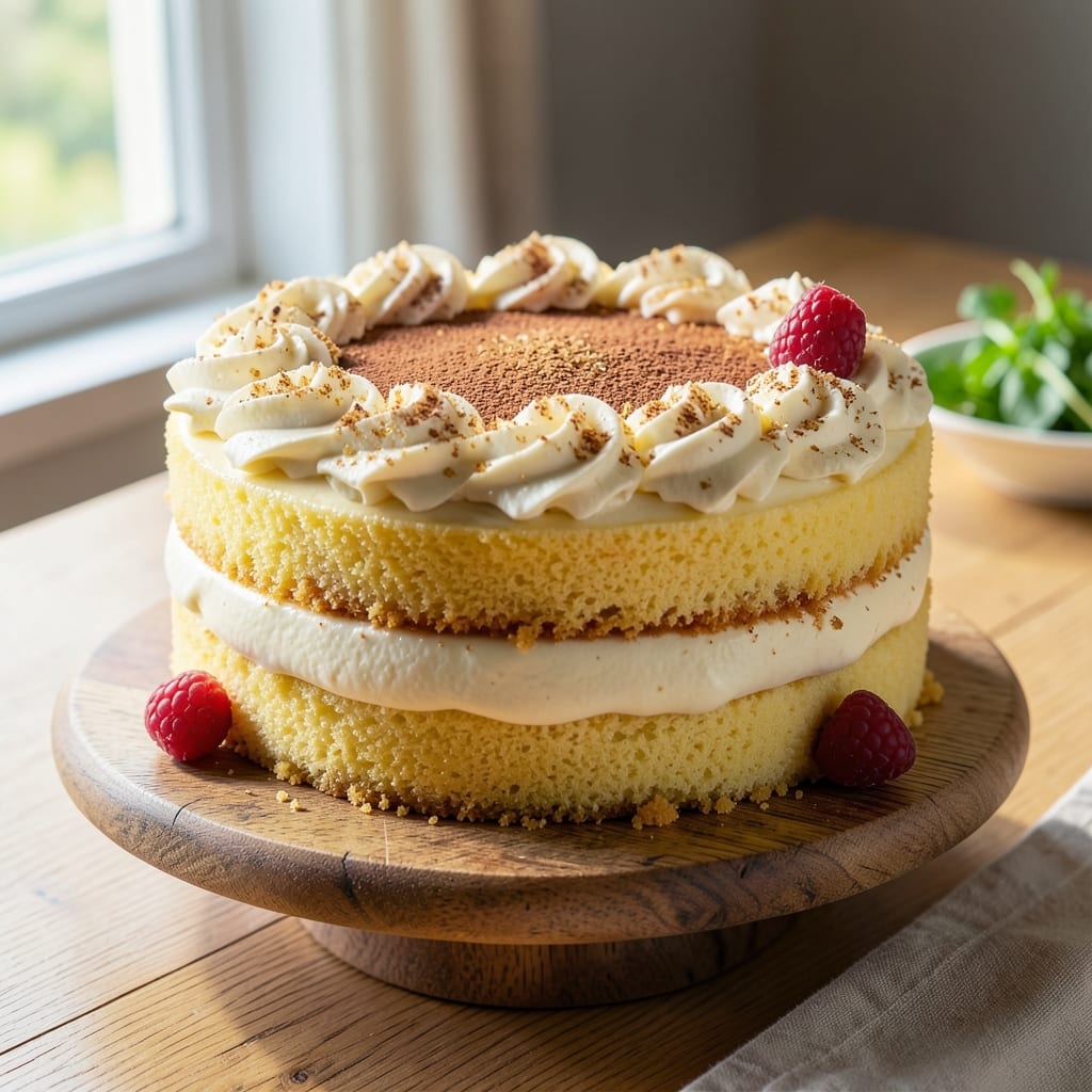 8-Inch Yellow Cake Recipe: Buttery Layers with Vanilla Frosting Rivers