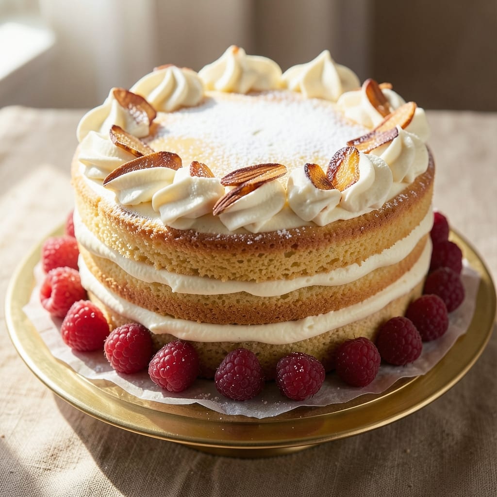 2 Egg Vanilla Cake Recipe: Light-as-Air Layers in One Tin