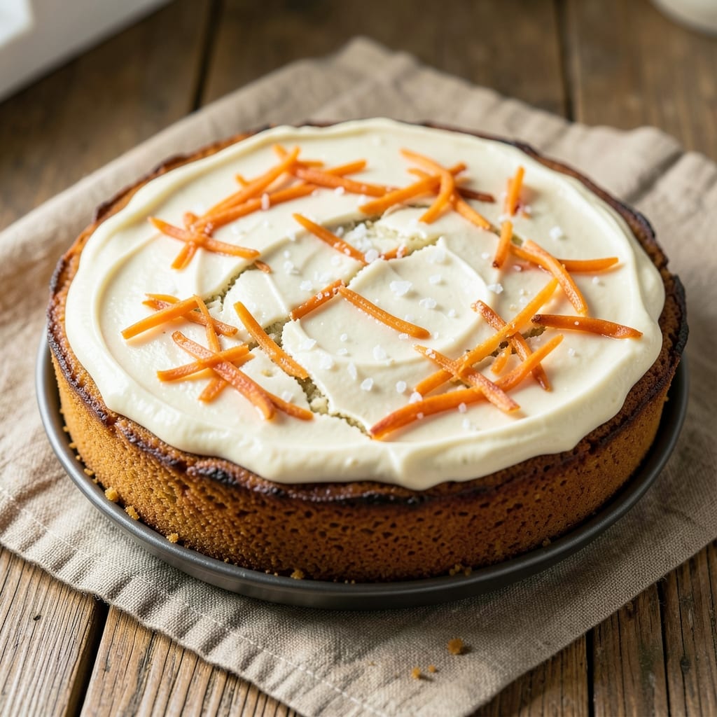 3 Ingredient Carrot Cake Recipe: Moist Crumb From Eggs and Yogurt Magic