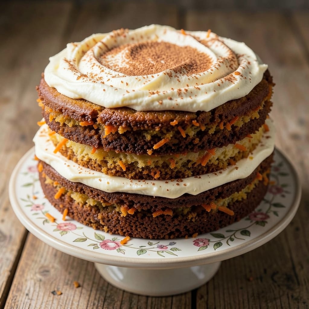 3 Egg Carrot Cake Recipe: Moist Spice Cake With Cream Cheese Frosting