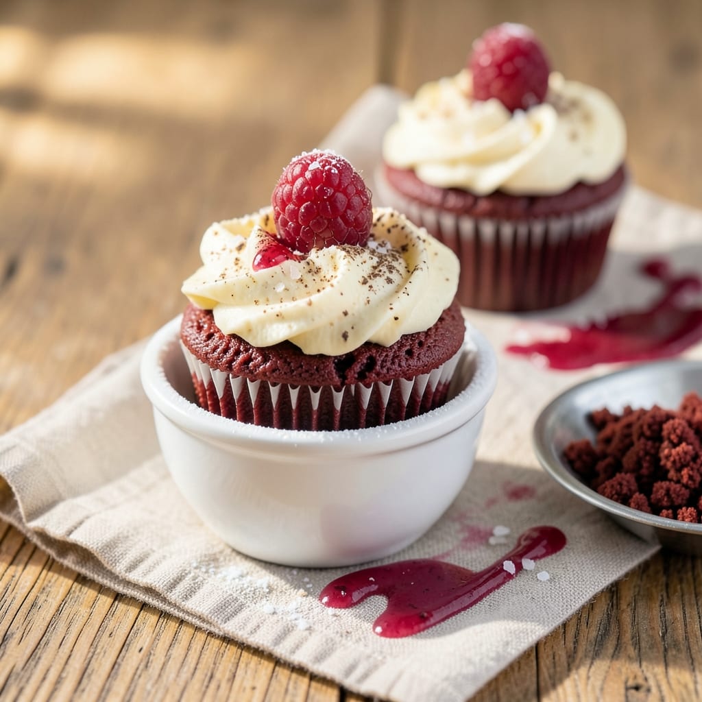 Amazing Red Velvet Cupcakes Recipe: Velvety Moisture with Cream Cheese Frosting Swirl