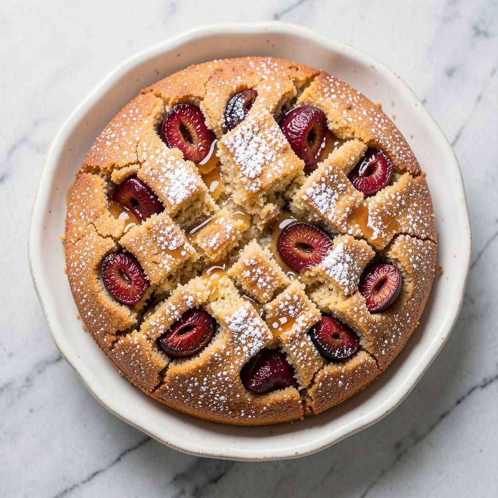 Almond Plum Cake Recipe: Sun-Dried Plum and Toasted Almond Shine
