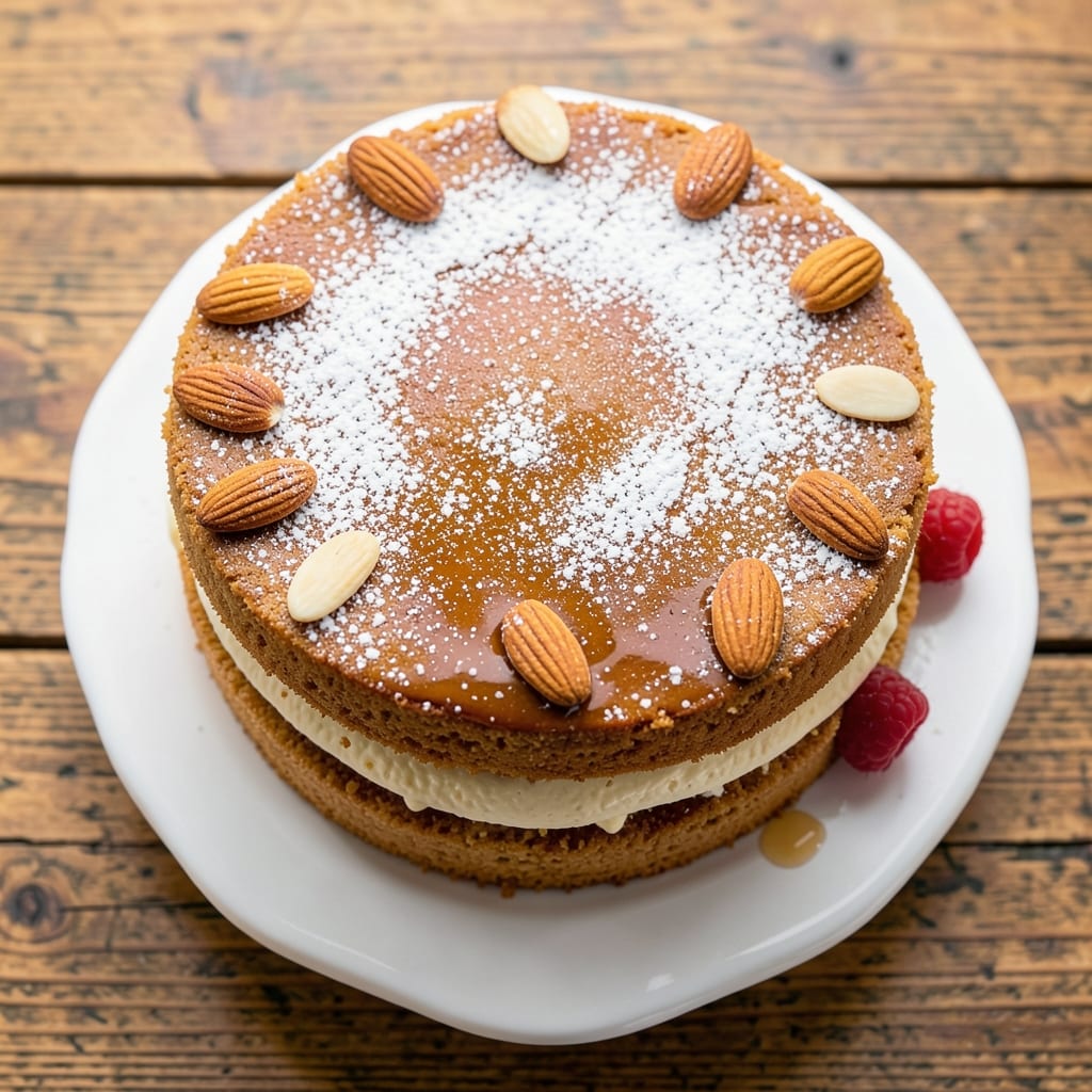 Amaretto Cream Cake Recipe: Boozy Vanilla Swirls With Decadent Cream Cheese Frosting