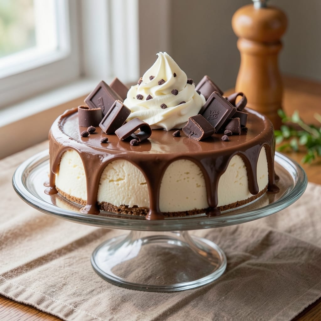 Amazing Chocolate Cheesecake Recipe: Velvet Fudge Center with Crispy Graham Base