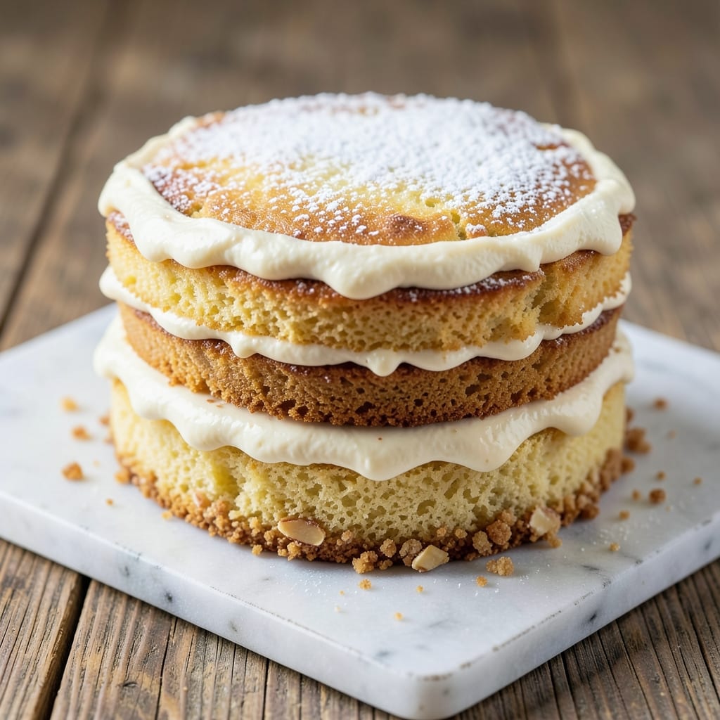 Amazing Sponge Cake Recipe: Light-as-Air Layers With Buttery Vanilla Swirl