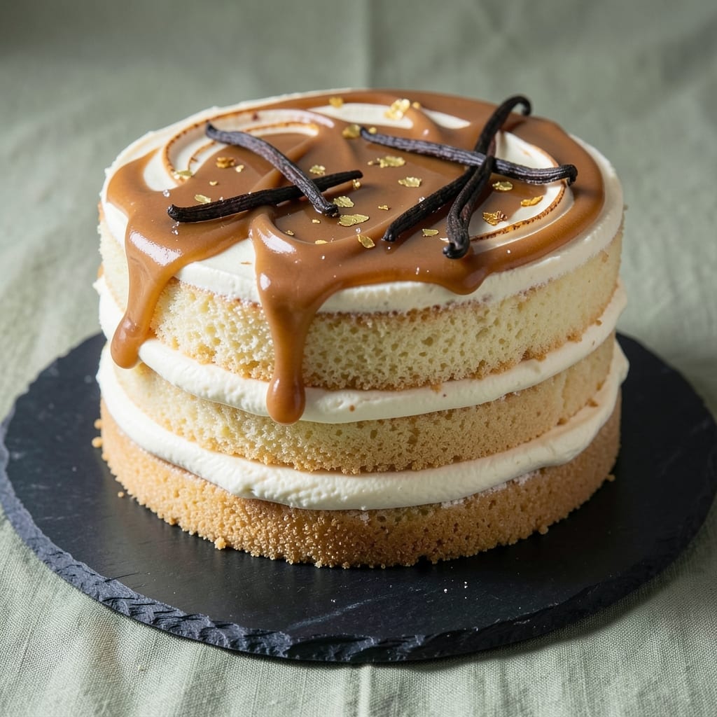 8 Vanilla Cake Recipe: Fluffy Layers with Vanilla Bean Buttercream Piping