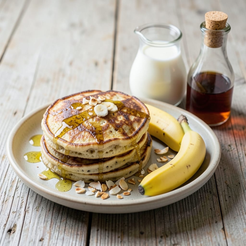 3 Ingredient Banana Pancakes Recipe Without Eggs: Blender Magic for Effortless Stacks