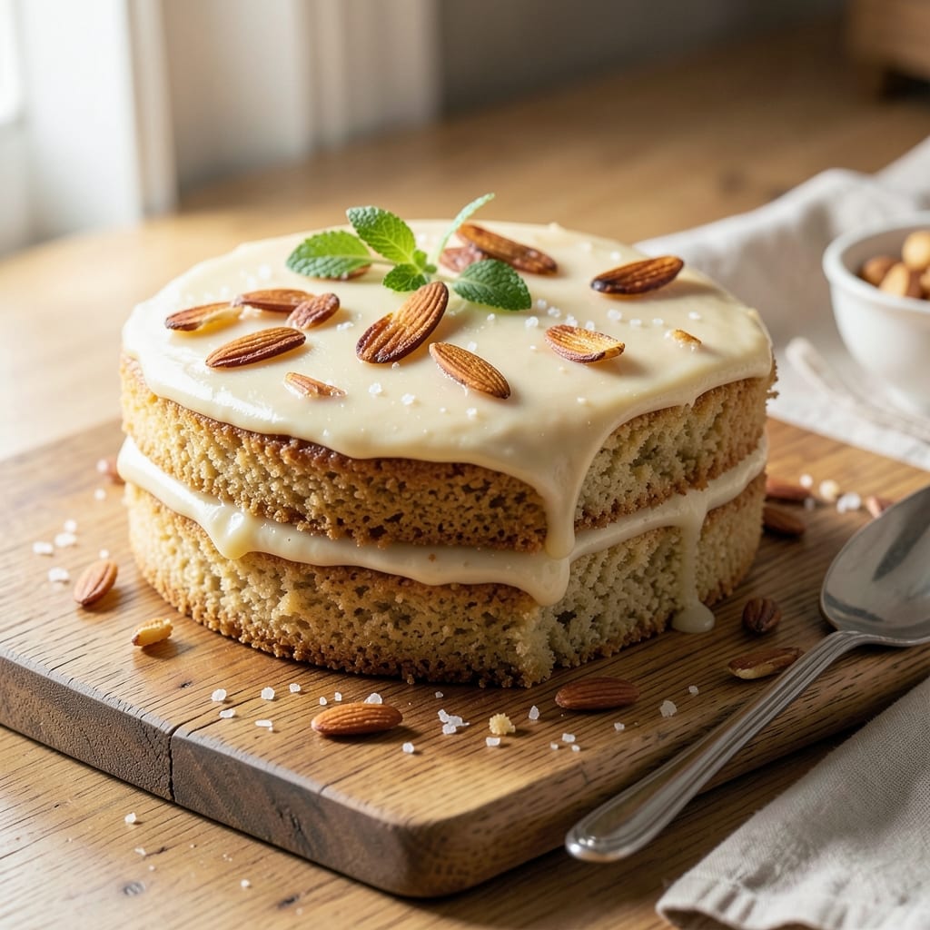 Almond Flour Butter Cake Recipe: Gluten-Free Layers With Almond Crunch