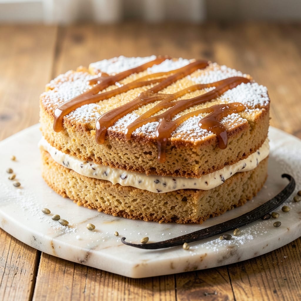 Almond Flour Cake Recipe Eggless: Nutty Moistness With Vanilla Swirl Harmony