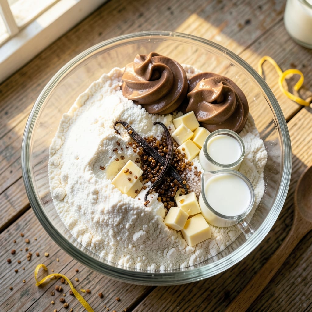 5 Cup Cake Recipe: One-Bowl Wonder With Vanilla Bean Frosting Swirls