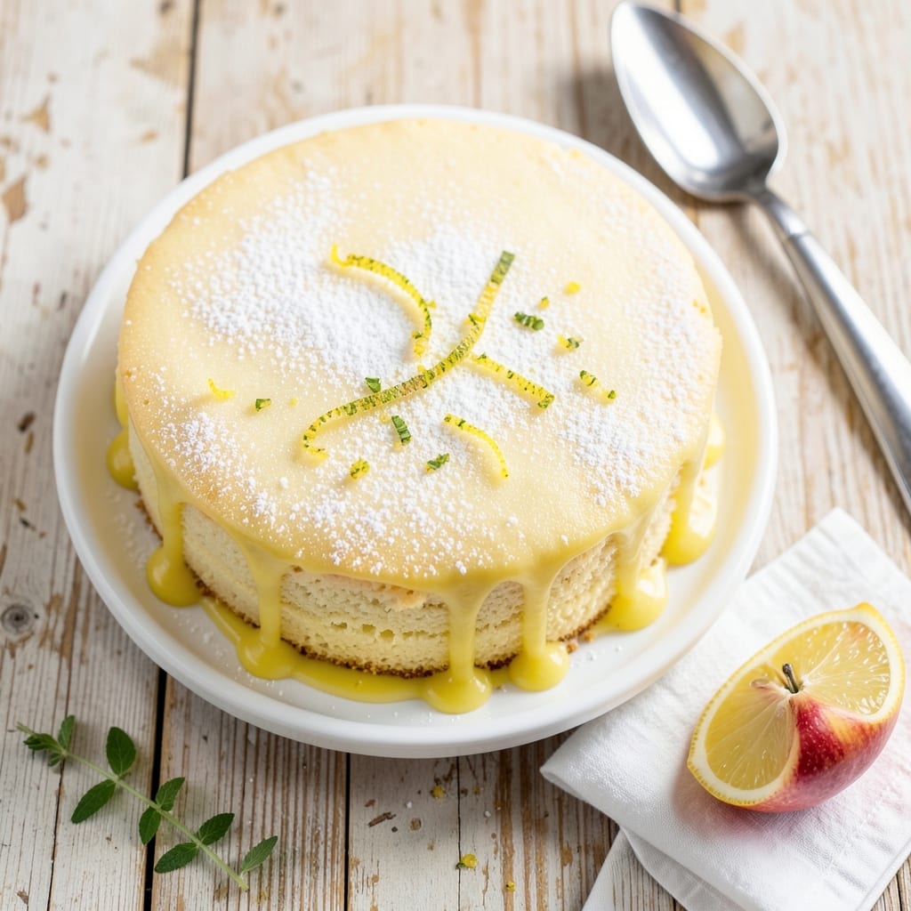 6-Inch Lemon Cake Recipe: Bright Citrus Shine in One Pan