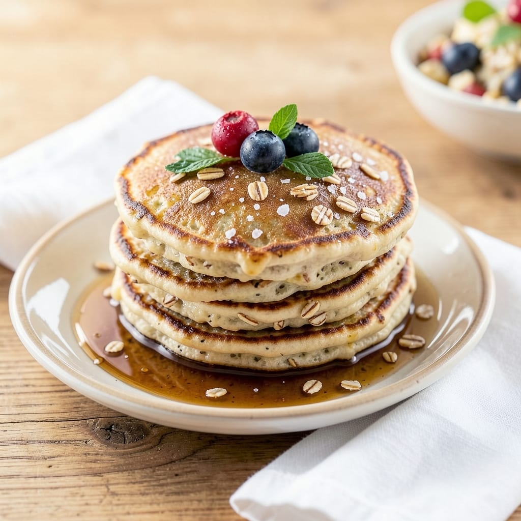 3 Ingredient Banana Pancakes Recipe With Oats: No-Fuss Stacks in 5 Minutes