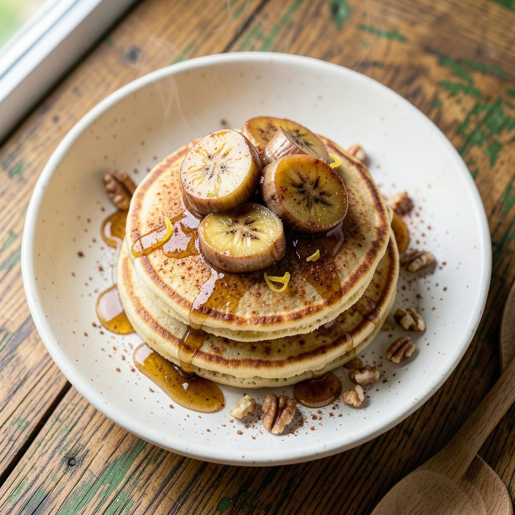 3 Banana Pancakes Recipe: Triple-Layered Stacks in 10 Minutes