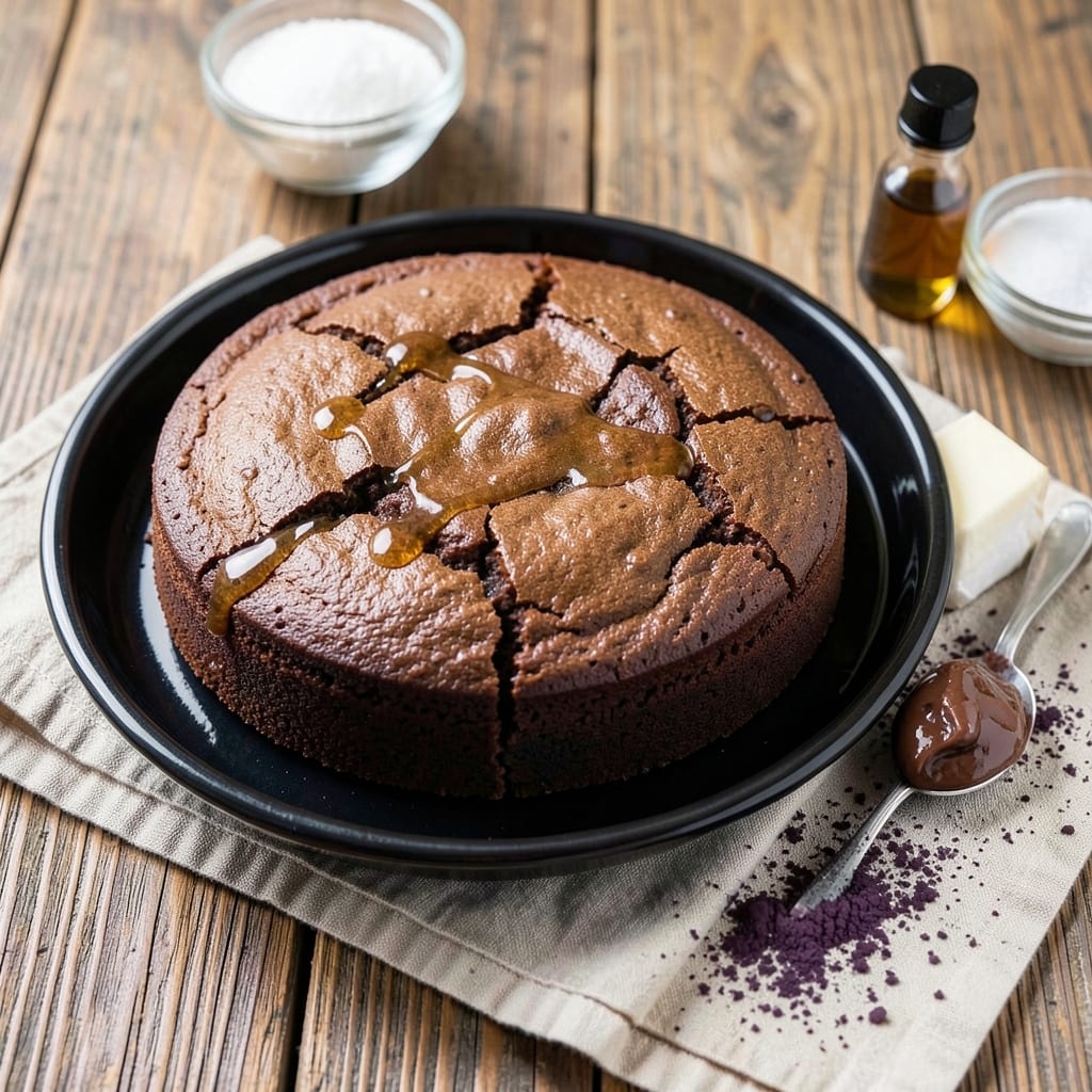 3 Ingredient Flourless Chocolate Cake Recipe: Fudgy Depth From Just Eggs, Cocoa, and Butter