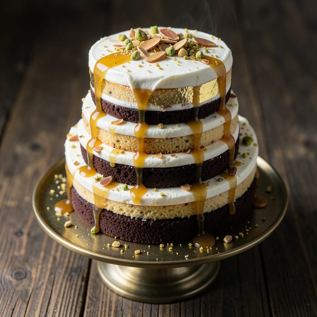 Alexander Cake Recipe: Vanilla-Almond Swirl Masterpiece with Crispy Top
