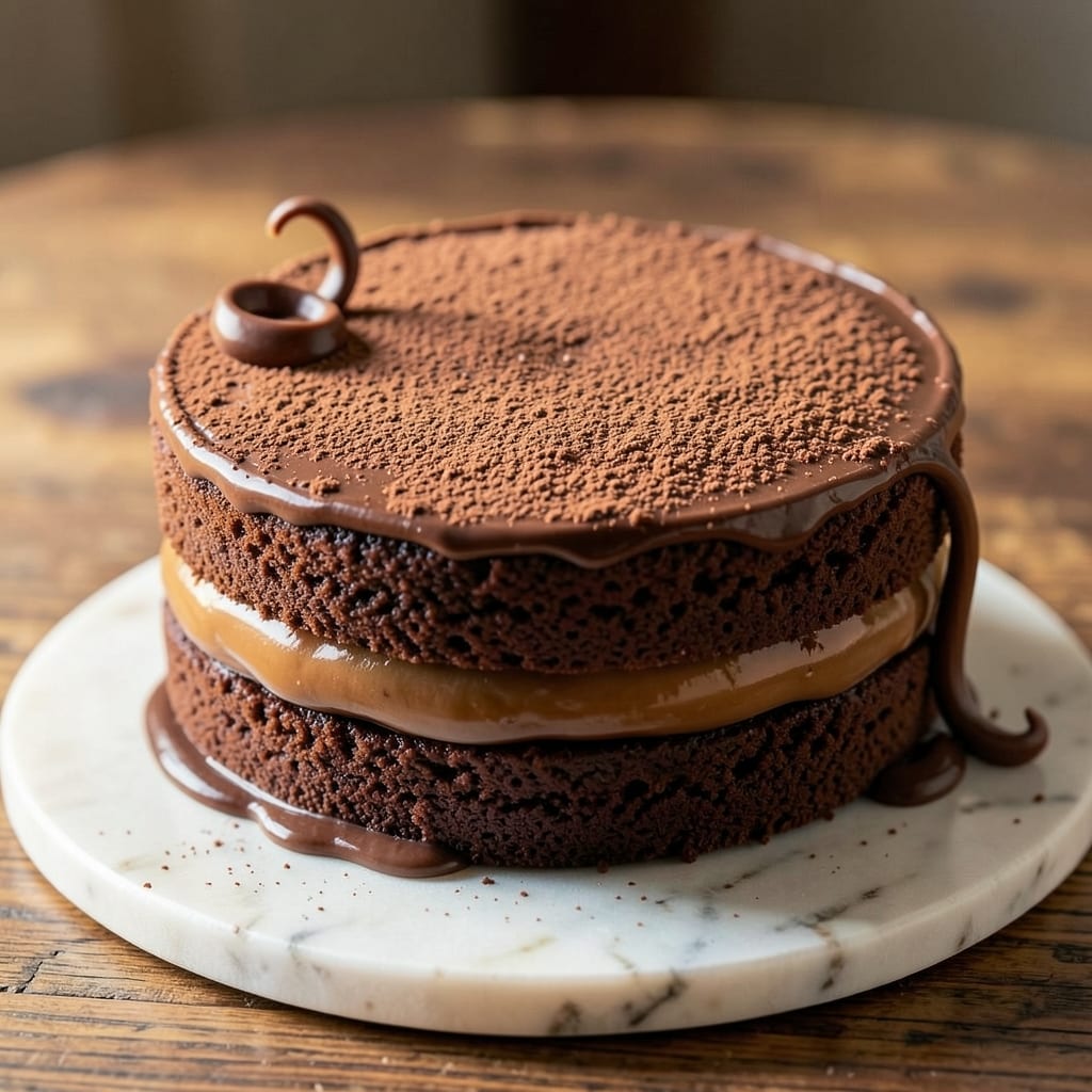 5-Inch Chocolate Cake Recipe: Rich Moistness With Fudgy Swirls