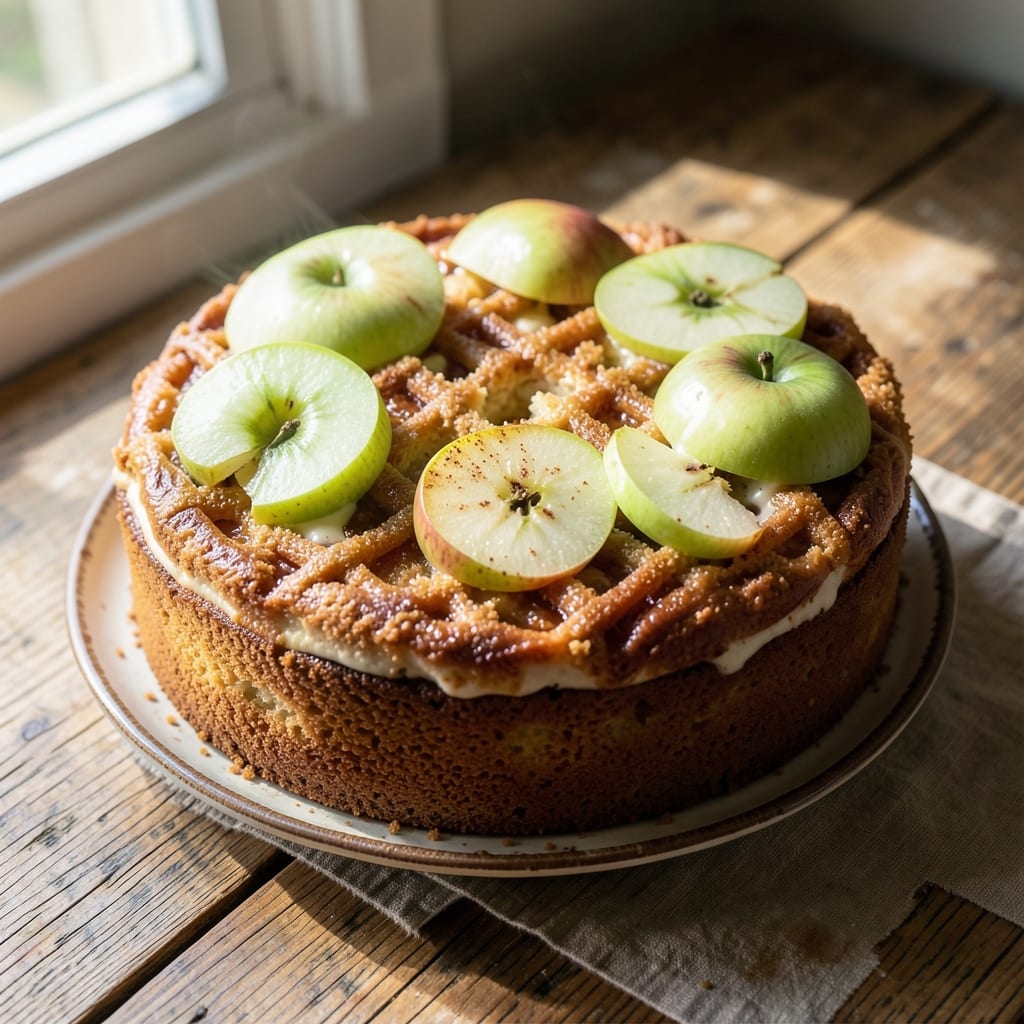 4 Ingredient Apple Cake Recipe: Spiced Warmth in One Bowl