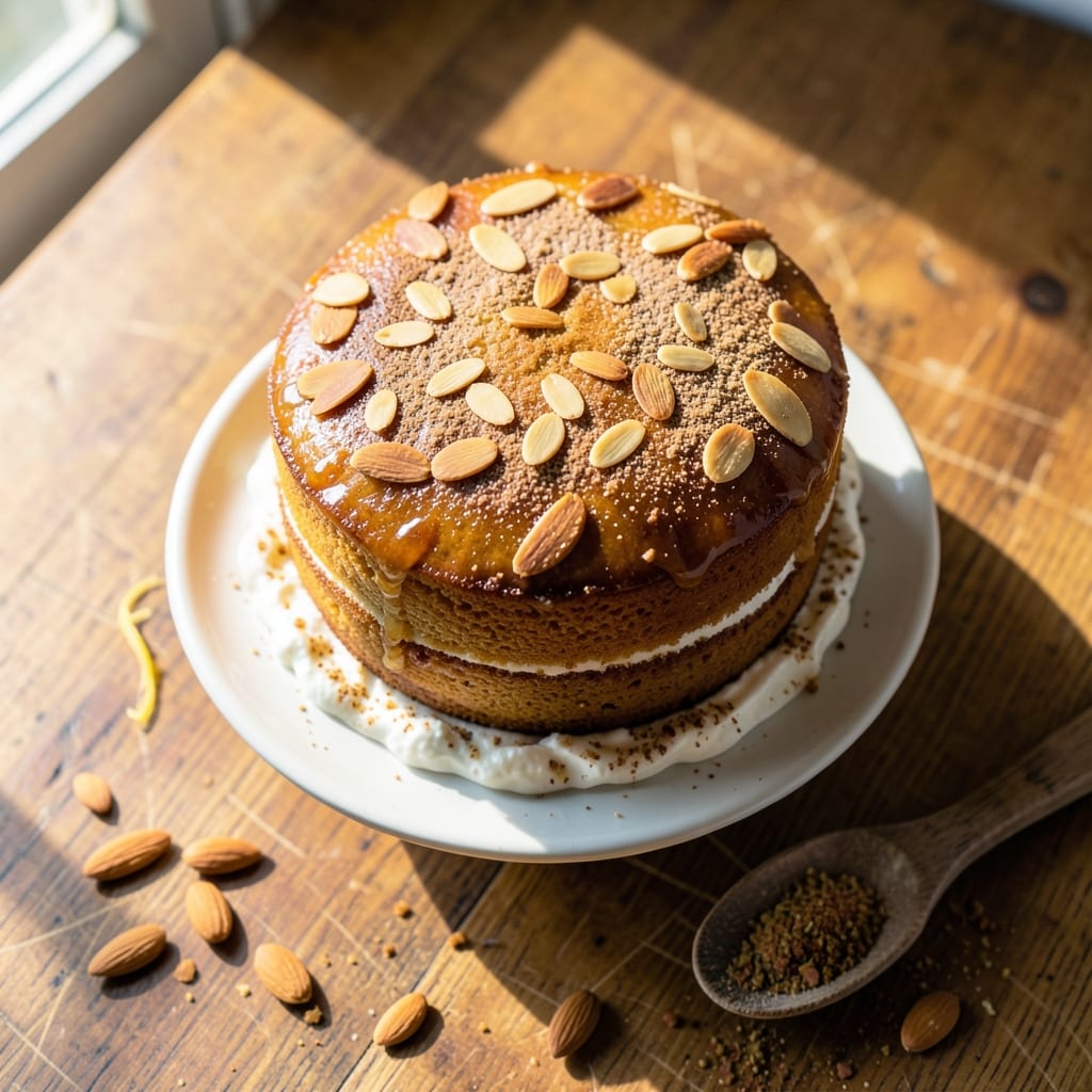 Almond Cake Pakistani Recipe: Cardamom-Kissed Moisture with Toasted Nut Crunch