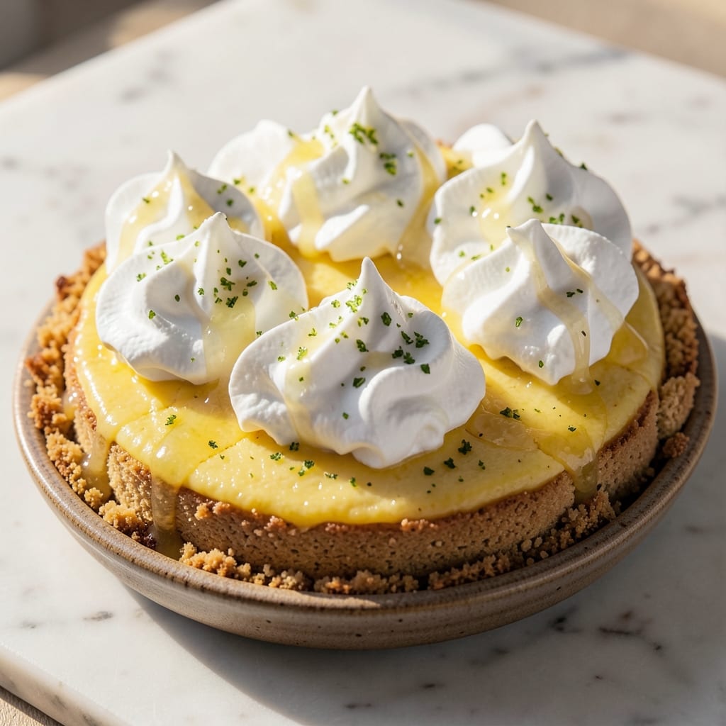 Amalfi Lemon Meringue Cheesecake Recipe: Citrus-Kissed Crunch and Silky Layers
