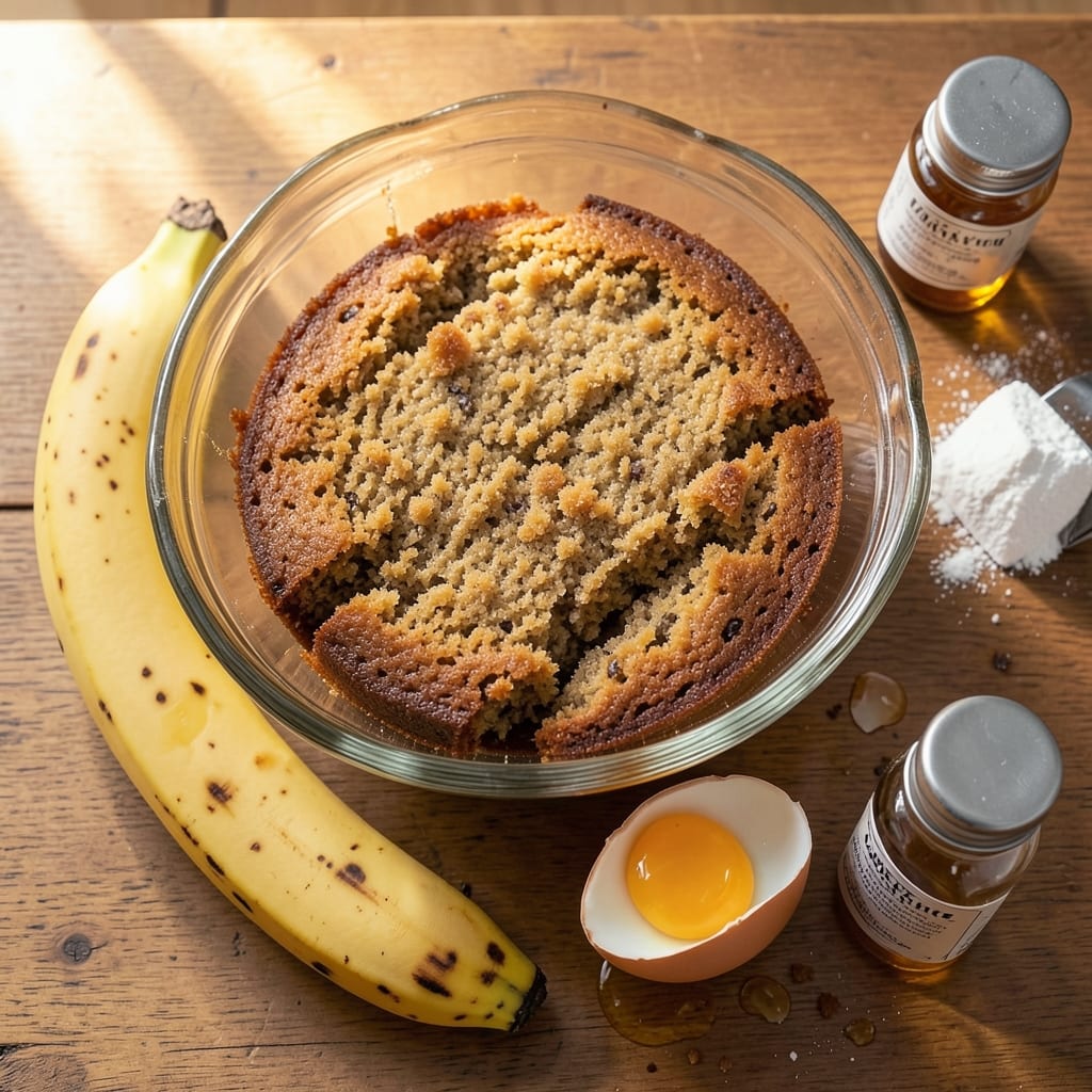 4-Ingredient Banana Cake Recipe: One-Bowl Moistness Without Mixing