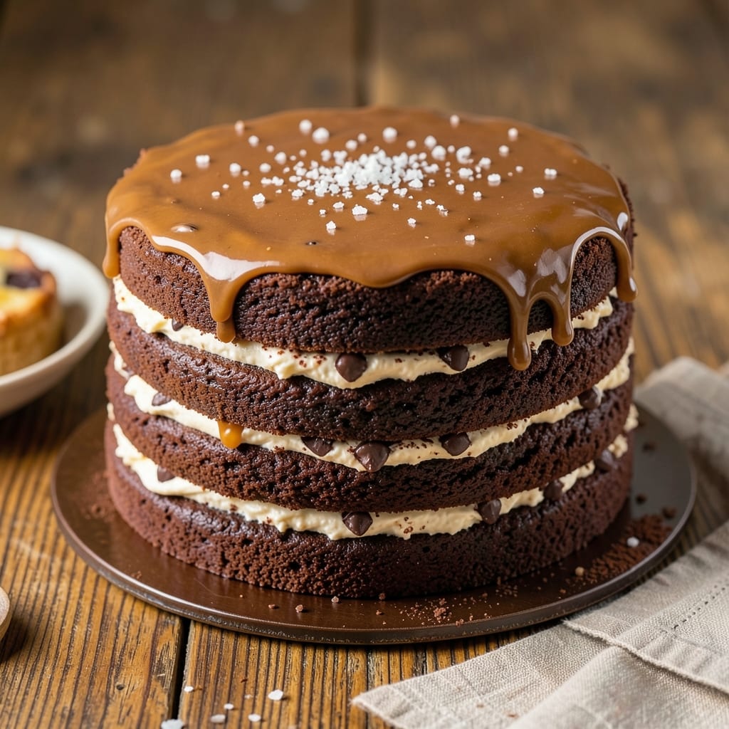 21 Layer Chocolate Cake Recipe: Velvety Dark Chocolate and Airy Vanilla Layers