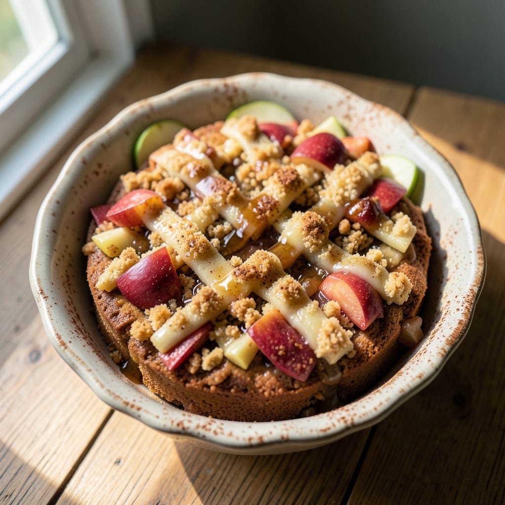 1 Bowl Apple Cake Recipe: Spiced Fruit-Layered Magic in One Bowl