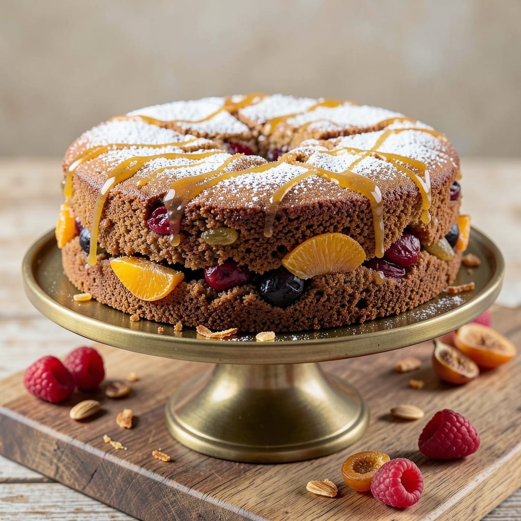 Alcohol-Free Fruit Cake Recipe: Boozy-Flavor Without the Booze