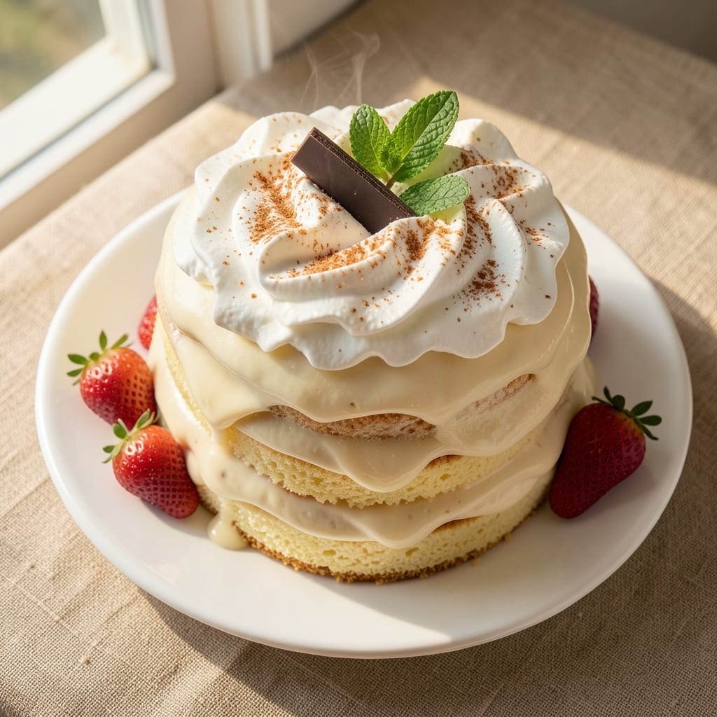 Five Star Tres Leches Cake Recipe: Crispy Top and Ultra-Moist Layers