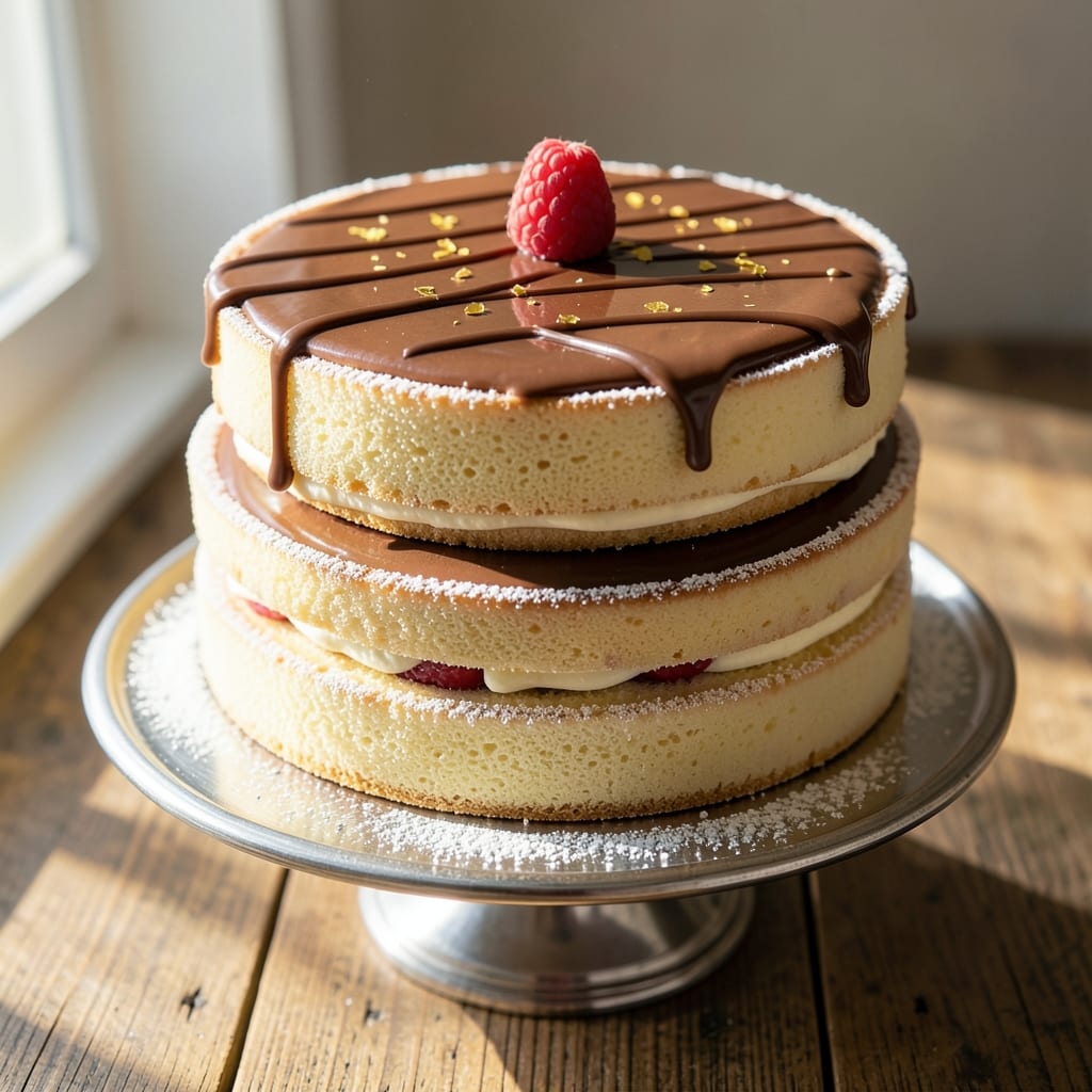8 Inch Genoise Cake Recipe: Light-as-Air Rise in One Tin
