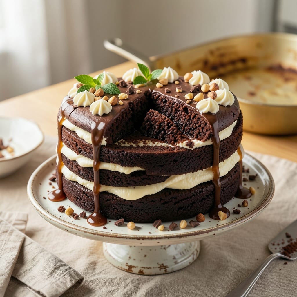 30-Minute Chocolate Cake Recipe: Fudgy Core With Crispy Top Contrast