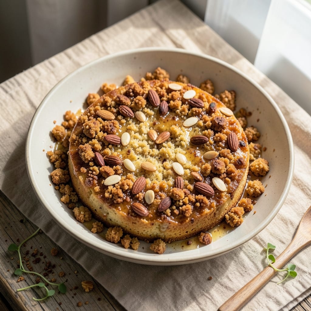 Almond Crumb Cake Recipe: Toasted Nut Crunch Meets Vanilla Swirl Bliss